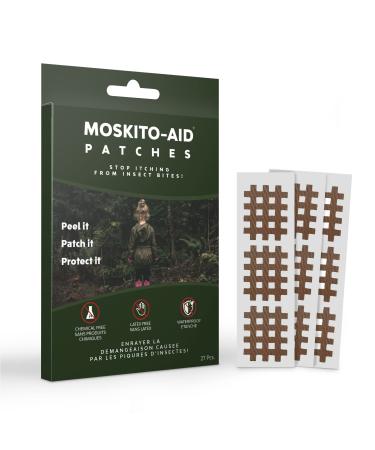 Moskito-Aid Itch and Scratch Relief Patches for Bug and Mosquito Bites! Alleviate and/or Stop Scratching and Scarring Today!