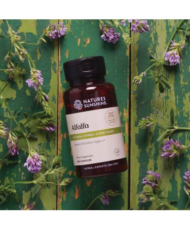 Nature's Sunshine Alfalfa Capsules - 100 Count - Buy Online on GoSupps.com
