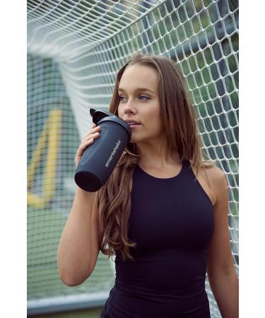 Smartshake Reforce Stainless Steel Protein Shaker Bottle 900 ml | 30 OZ - BPA-Free Unisex Black - Durable & Eco-Friendly  - Buy Online on GoSupps.com