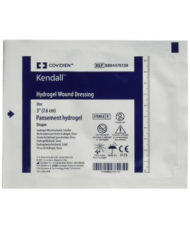 Kendall/Covidien Kendall Aquaflo Hydrogel Wound Dressing Disk 3 Inch 5 Count