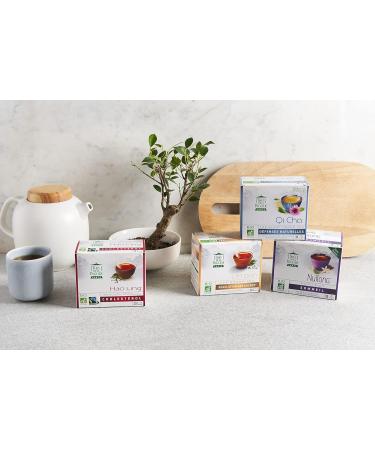  THES DE LA PAGODE Nu long Rooibos Tea from La Pagoda - Sleep Tea with Hops and Hawthorn - 30 tea bags - Buy Online on GoSupps.com