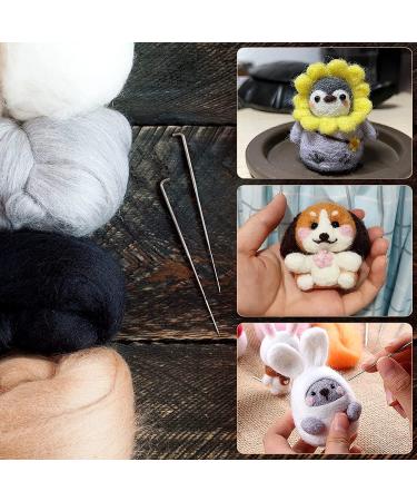 72pcs 7.6 oz Dark Colors Needle Felting Wool Roving Yarn for DIY Craft - Nature Fibre Hand Spinning Supplies - 3g/Pack Wool Felting Materials - Buy Online on GoSupps.com