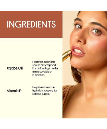 Winky Lux Affogato Balm - Sheer Tinted Nude Lipstick with Vitamin E and Jojoba Oil - Buy Online on GoSupps.com