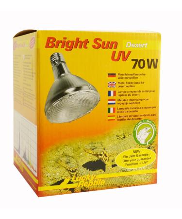 Lucky Reptile Bright Sun UV Desert - 70 W metal halide lamp for E27 sockets 70 watts (ballast required)