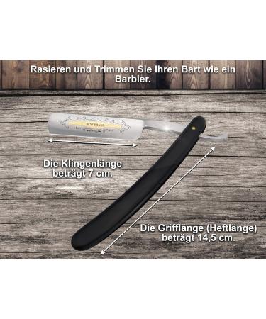 Premium Razor 5/8 inches with Gold Etching - International Shipping Available - Buy Online on GoSupps.com