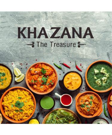 Khazana Organic Ready to Eat Indian Meals Variety Pack | 6 x 10oz Pouches | Non-GMO, Vegan, Gluten-Free & Kosher | Authentic Cuisine in 90 Seconds - Buy Online on GoSupps.com