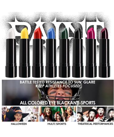 Face Body Paint Stick for Halloween Makeup & Cosplay - Vibrant Colors Set A - Buy Online on GoSupps.com