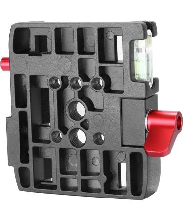Neewer Aluminum Quick Shoe Plate Adapter for DSLR Camera Tripod - Red - Buy Online on GoSupps.com