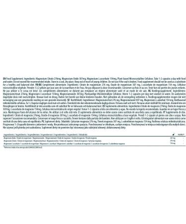  Best Immune International Triple Magnesium Complex 737 mg 100 Vegan Capsules - Buy Online on GoSupps.com