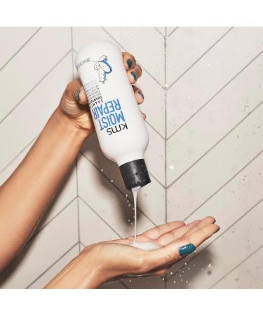 KMS MoistRepair Shampoo for dry damaged hair 300ml repair moisturize protect with Upcycled Prickly Pear vegan formula - Buy Online on GoSupps.com