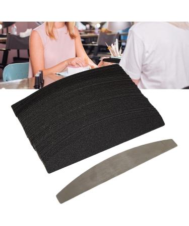100 Piece Nail File Set Nail File Stainless Steel Base Plate Stainless Steel Base Plate Files for Quick Nail Shaping - Buy Online on GoSupps.com