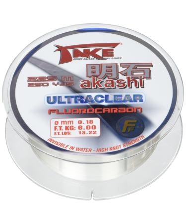 Lineaeffe Take Akashi Fluorocarbon 225m 0.18mm 6.0kg ultraclear