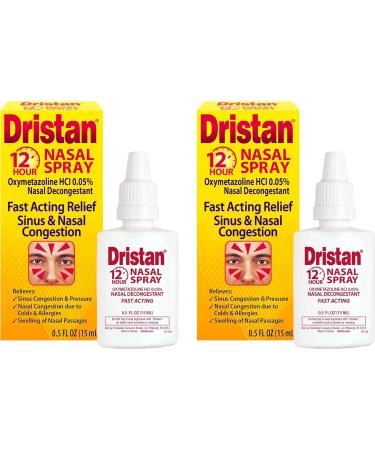 Dristan Nasal Spray 0.5oz (Pack of 2)