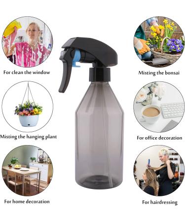 Driew Plant Spray Bottle - 284 ml (10oz) | Perfect Water Spray for Indoor & Outdoor Plants | Black - Buy Online on GoSupps.com