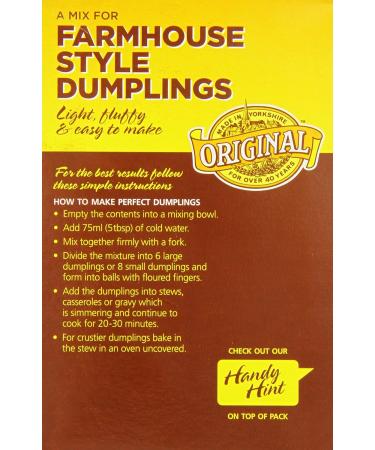 Goldenfry Dumpling and Yorkshire Pudding Mix Bundle - 6 x 142g (3 of Each) - Easy to Make No Artificial Flavours or Preservatives - Buy Online on GoSupps.com