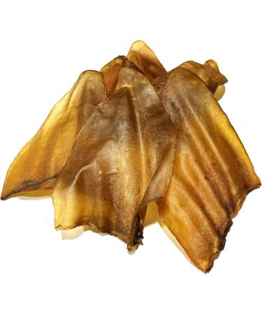 Cow Ears for Dogs - All Natural Brown - Single Ingredient - *20 Pack Natural Brown* - Made in Canada - All Natural Brown Whole Ears - Dog Chew Treat - Rawhide Alternative - Highly Digestible Dog Chew - Buy Online on GoSupps.com