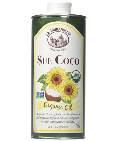 La Tourangelle Organic SunCoco Sunflower Oil & Coconut Oil Blend 25.4 fl oz (750 ml)