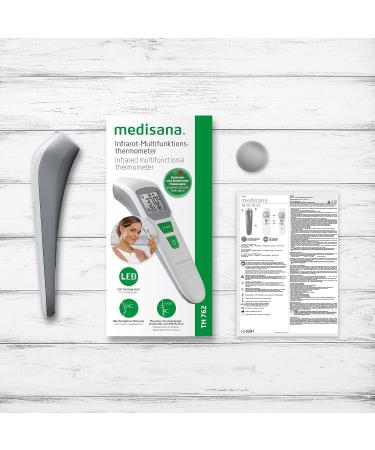 Medisana TM 762 Digital Thermometer for Babies Children & Adults - Fever Alarm Memory Function & Liquid Measurement - Buy Online on GoSupps.com