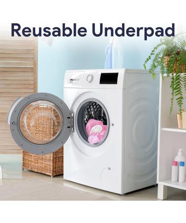 Incontinence Bed Pads Washable - Reusable Waterproof Bed Pads - Soft and Leak Proof Chucks - Moderate Absorbent Pee Pads for Adults - Withstands Extensive Washing - 30" x 36" - 1 Pack 30" x 36" (1 Pack) - Buy Online on GoSupps.com