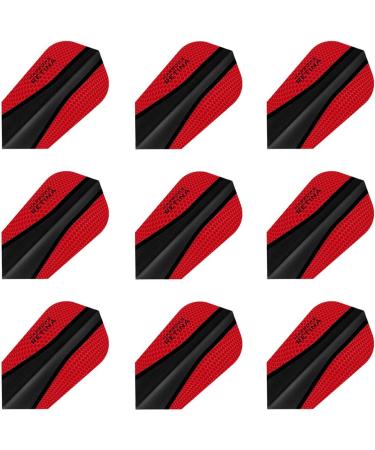 3 Sets Harrows Retina Slim Dart Flights + 1 Set Aluminum Dart Protectors Red - Buy Online on GoSupps.com