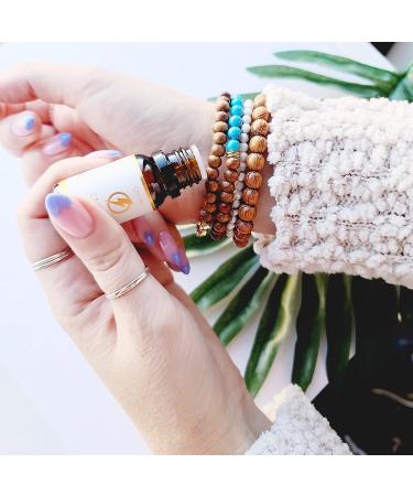 Kumi Essential Oil Beaded Bracelet - Women's Anxiety Gemstone Jewelry - Tranquility Diffuser Stack Gifts for Women - Buy Online on GoSupps.com