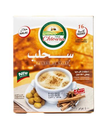 Buy Chtoura Sahlab Arabic Milk Drink 400g | Authentic Middle Eastern Beverage | International Shipping Available - Buy Online on GoSupps.com