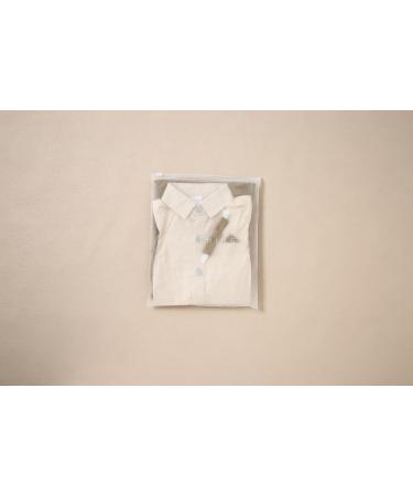 ZOEREA Baby Boy Gentleman Outfit Set | Romper Jumpsuit, Bow Tie, Suspender Pants | 3-6 Months Beige - Buy Online on GoSupps.com