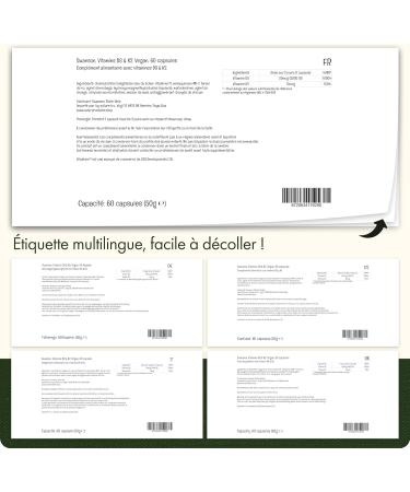 Swanson Vitamins D3 & K2 Deposit 1 Capsule Every 2 Days 60 Vegan High Dosed Capsules Soy Free Vegetarian Gluten Free Non-GMO - Buy Online on GoSupps.com