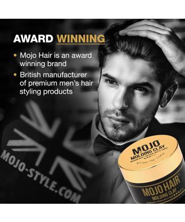 Men's Molding Hair Clay - Medium Hold Matte Finish Restyle Daily | 75ml | Best for Every Hair Style - Shop Internationally - Buy Online on GoSupps.com