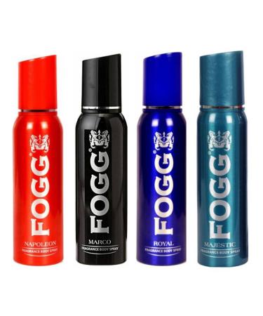 Fogg Fresh Body Spray For Men Combo Pack Of 4