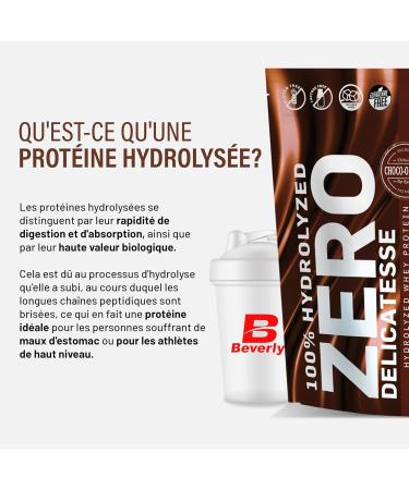 Beverly ZERO DELICATESSE | 1kg | 85% Hydrolyzed Whey Protein | With Digezyme and Tolerase | Muscle Mass and Strength | Free Blender (CHOCOLATE ORANGE) - Buy Online on GoSupps.com