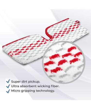 Microfiber Washable Spray Mop Refills - Compatible with Promist Max - Set of 2 Reusable Pads - Buy Online on GoSupps.com