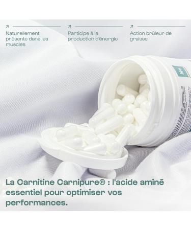 Carnitine Carnipure - 90 Capsules - Fat Burning - Patented Quality - L-Carnitine-L-Tartrate - Vegan - Nutrielement By Nutrimuscle - Buy Online on GoSupps.com