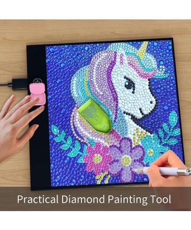 Diamond Painting Light Pad Switch Cover for 5D DIY Art Kits - Pink & Blue - Buy Online on GoSupps.com
