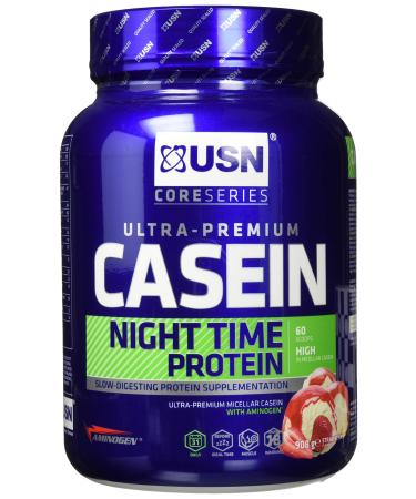 USN Casein Protein Strawberry 908 g Strawberry 908g