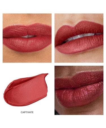 Jane Iredale Beyond Matte Lip Fixation Lip Stain - Long-Lasting Liquid Lipstick | Captivate Shade | Vegan & Cruelty-Free - Buy Online on GoSupps.com