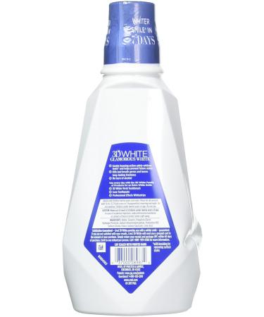 Crest 3D White Multi-Care Whitening Rinse 32 Fl Oz - Pack of 2 - Buy Online on GoSupps.com