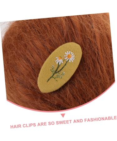 minkissy 2 Pairs Hairpin Kids Hair Clip Princess Barrette Barrettes for Fine Hair Retro Hair Pin Floral Hair Clips Girl Cute Hair Rustic Headband Cute Headdress Alloy Issue Card Fancy Baby - Buy Online on GoSupps.com