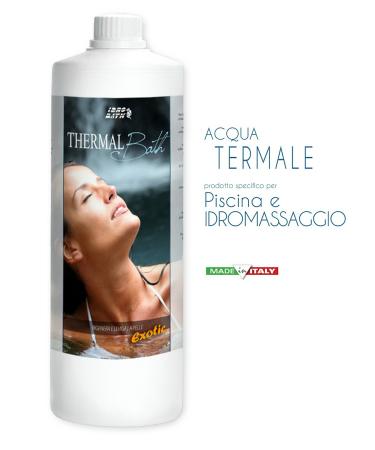 THERMAL BATH 1 LT (Exotic) - Thermal Water for Spa, Hydromassage, Jacuzzi and Pool.