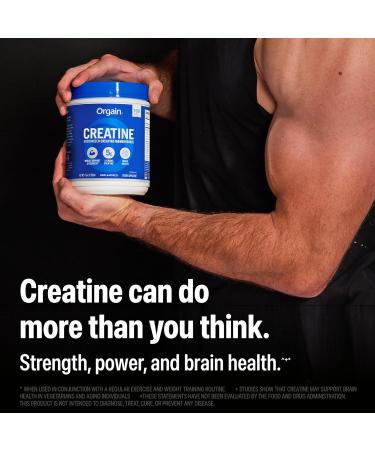 Orgain Creatine Monohydrate Micronized Powder 100 Servings Unflavored Supports Muscle Growth Post Workout Recovery and Brain Health No Artificial Additives for Men & Women Vegan 1.1 Pound (Pack of 1) Creatine Monohyd  - Buy Online on GoSupps.com