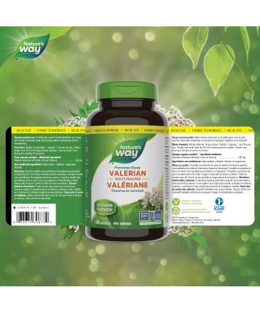 Nature's Way Valerian Root / 180 Veg Caps Beige Natural 180 count (Pack of 1) - Buy Online on GoSupps.com