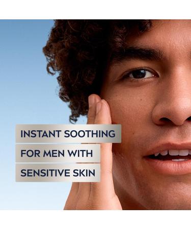 NIVEA MEN Sensitive Skin After Shave Balm After Shave for Men with Sensitive Skin No Drying Alcohol Aftershave Instantly Soothes & Protects Dermatologically-Tested Skin Care 2 x 200 mL - Buy Online on GoSupps.com