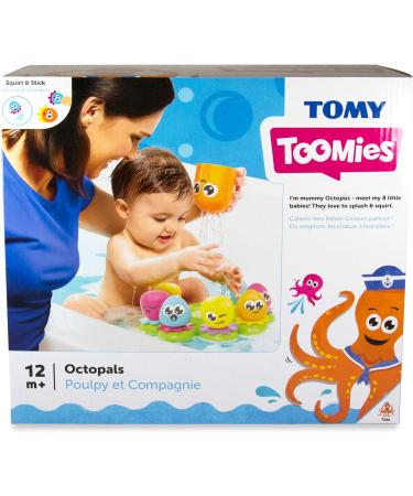 TOMY Toomies Octopals: Number Sorting Baby Bath Toy for 1-3 Year Old Boys and Girls - Buy Online on GoSupps.com