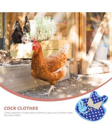 BESPORTBLE Chicken and Duck Vest Pet Harness Adjustable Hen Soft Harness Small Dog Harness Chicken Chest Blue - Buy Online on GoSupps.com