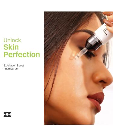 July Exfoliation Boost Face Serum - AHA BHA Exfoliant for Smooth Skin | Unclog Pores & Boost Collagen | Innovative SpringDew Technology | 15ml - Buy Online on GoSupps.com