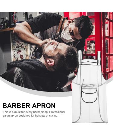 Beavorty overalls aprons decor hair stylist apron for barber hair stylist apron for men barber hairdressing apron hair stylist apron with pocket barber apron man white shawl tpu - Buy Online on GoSupps.com