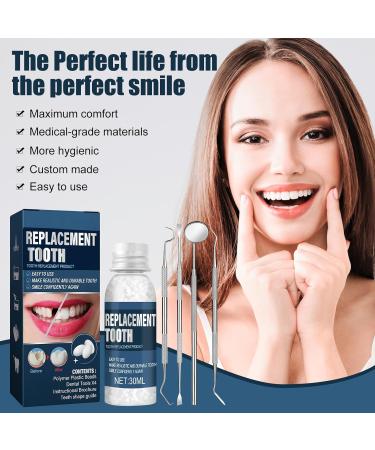Bandxin Provisional Dentures & Dental Repair Set | Instant Veneers & Thermal Adhesive for Broken Teeth Care - Buy Online on GoSupps.com