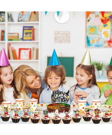 17-Piece Edible Cake Decor Set - 20cm Cake Toppers Fondant Decorations & Muffin Decor for Girls - Perfect for Birthdays & Celebrations - Buy Online on GoSupps.com