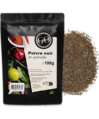 Black pepper in granules 100g - LA PLANTIGO