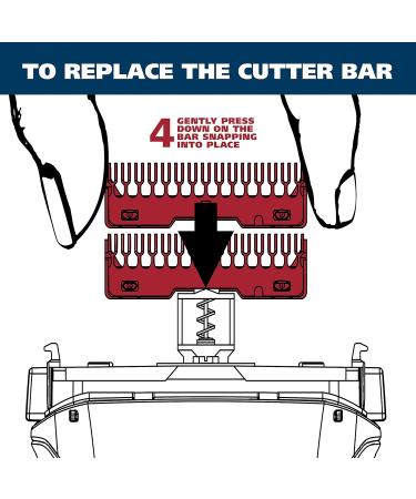 Wahl Replacement Shaving Foil & Cutting Bars for 7061 Series Shavers - Model 7045-2301 Black | International Shipping Available - Buy Online on GoSupps.com